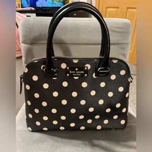 Kate spade polka dot purse